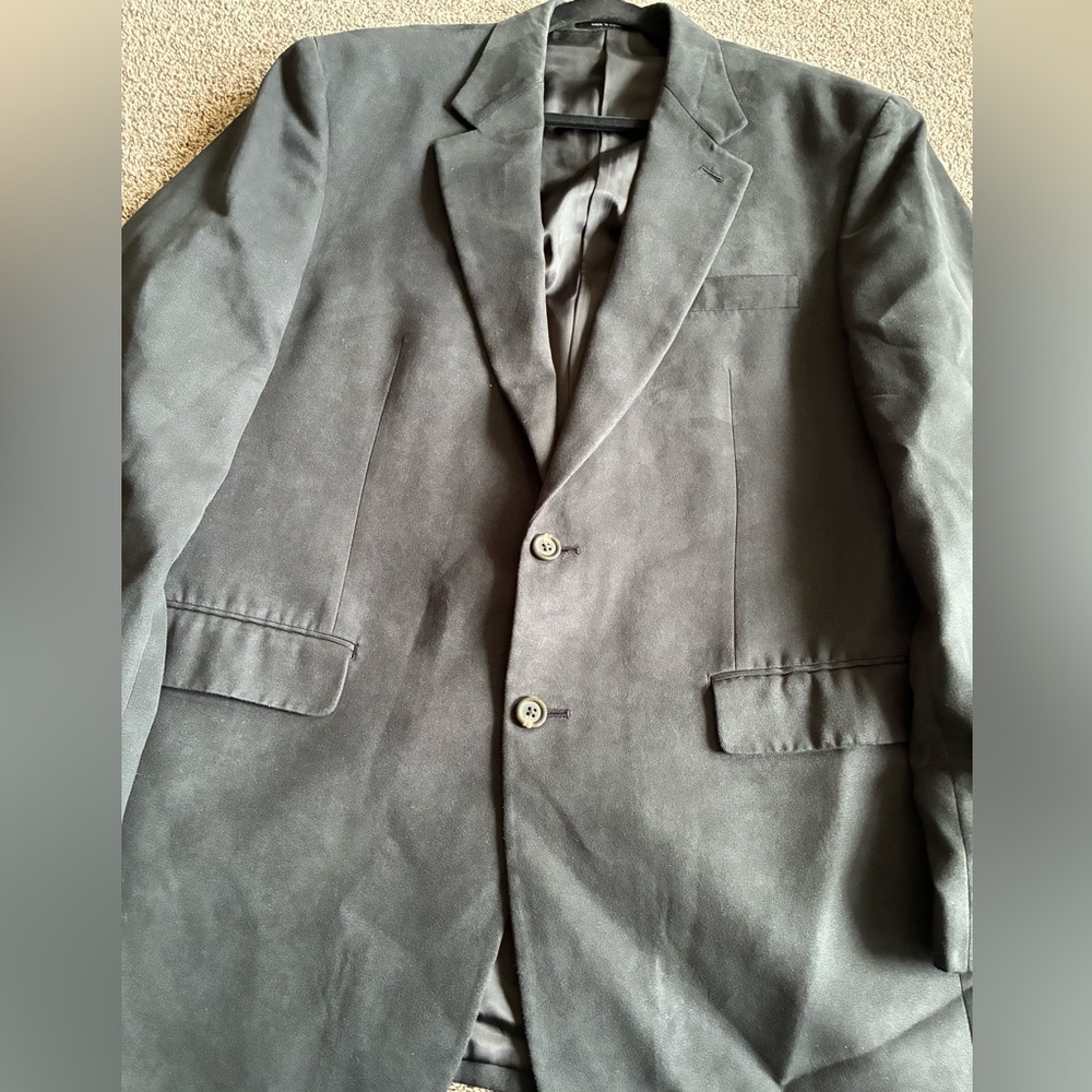 Chaps Charcoal Gray Men's Blazer